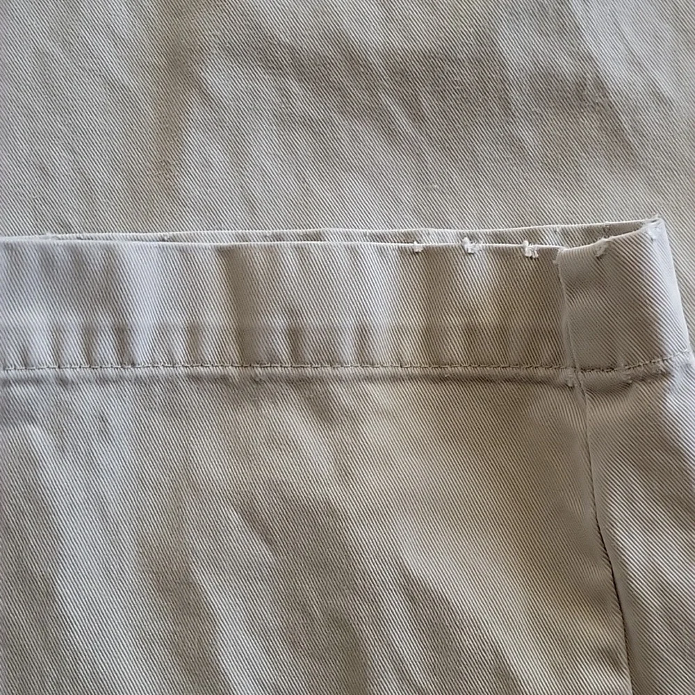 J. Crew Cream Colored Cotton Pants. 36x32